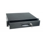 Cassetto Proel 2U per Rack da 19 con chiusura a chiave ADRK2CR