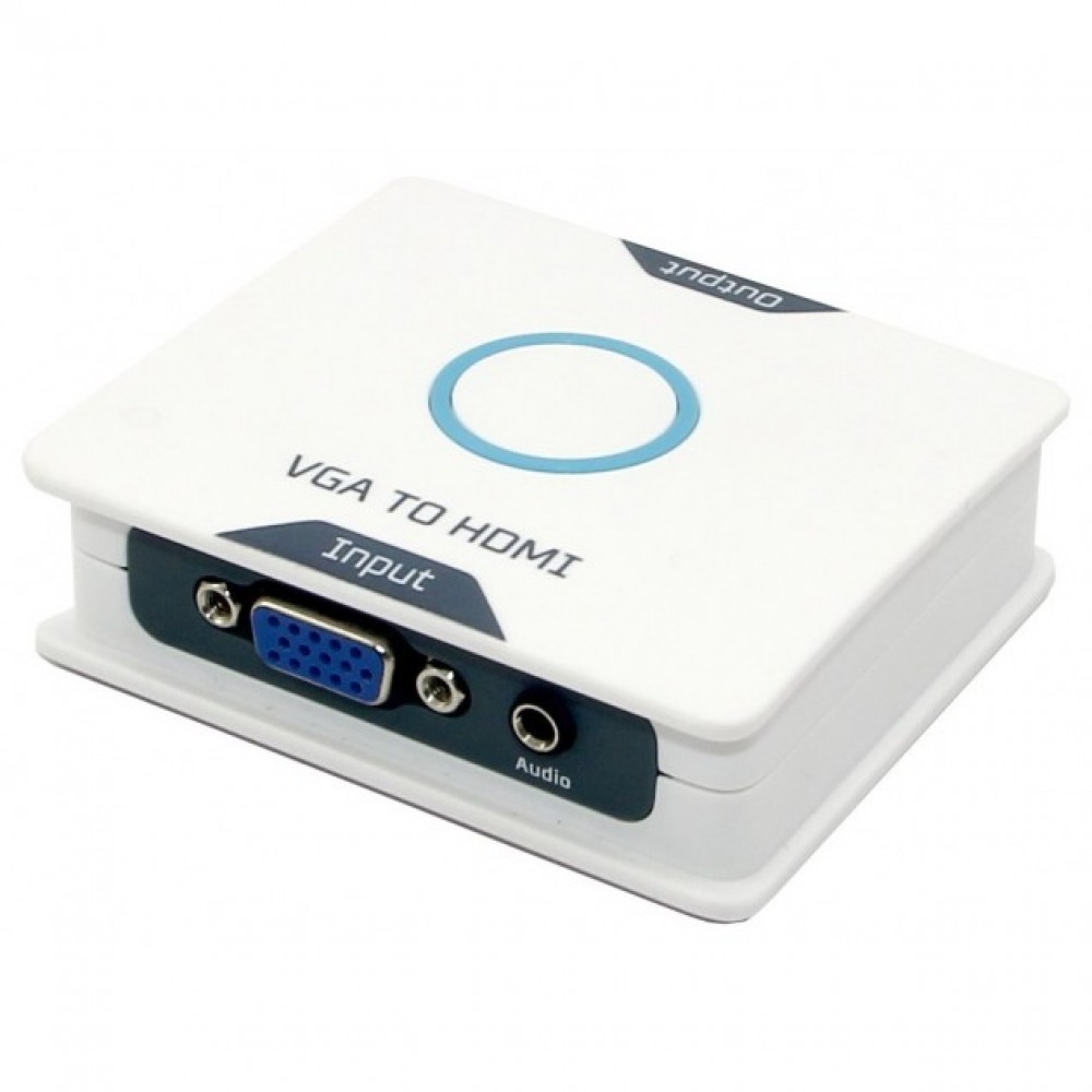 Convertitore Techly Scaler VGA Audio a HDMI CN-VGA2