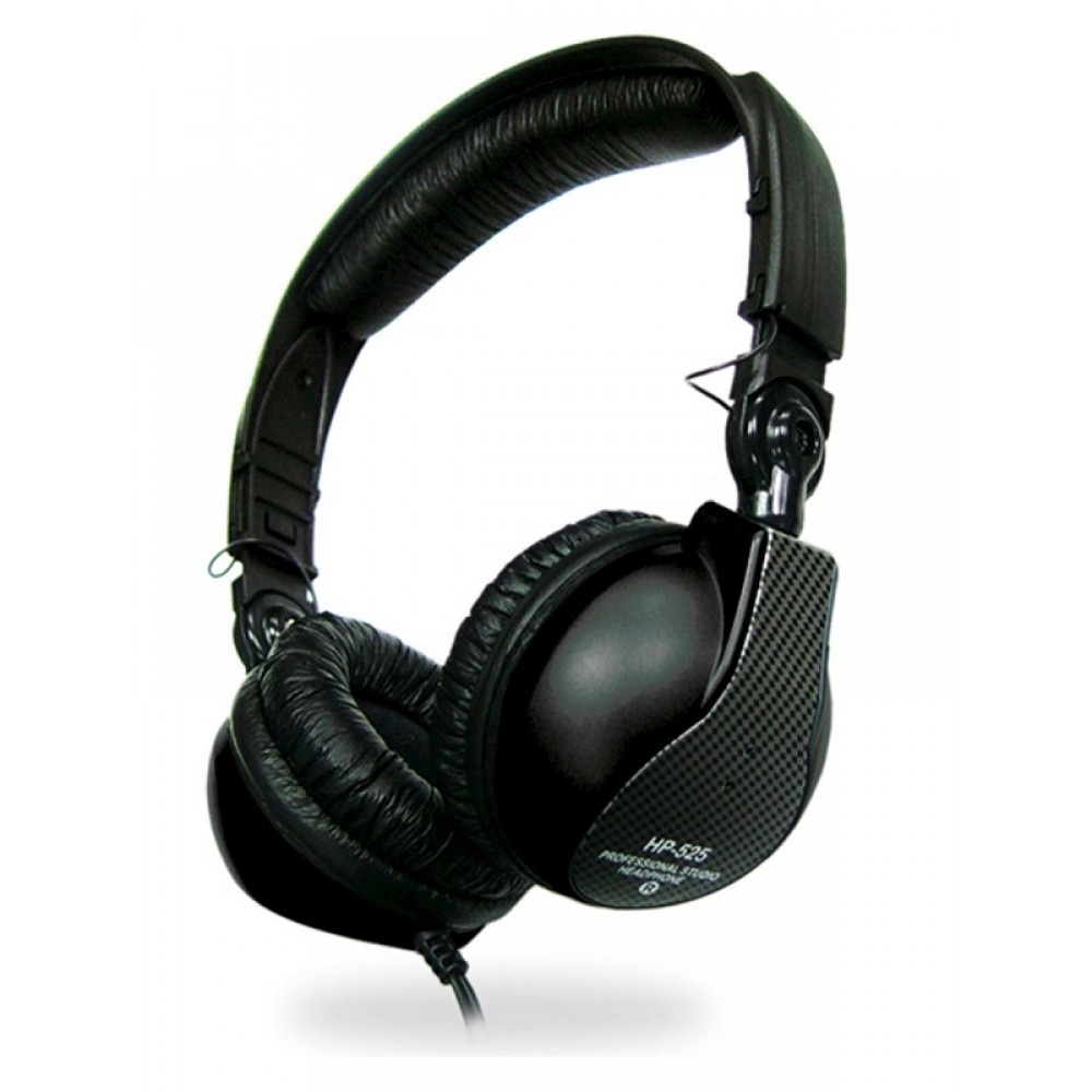 CUFFIA JTS HP-525 DA STUDIO E PER DJ CHIUSA - NERA