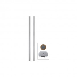 Coppia di mini altoparlanti a colonna Monacor 4ohm 40W Rms Designe ultra slim 20x120mm altoparlanti per chiese luoghi di culto sala convegni eventi