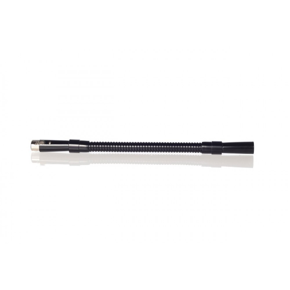 Flessibile Bespeco FLXLR nero per microfono con connettore XLR bilanciato da 30cm