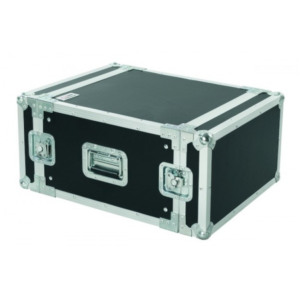 Flightcase Proel  professionale 6U Rack19 profondità 45cm CR206BLKM