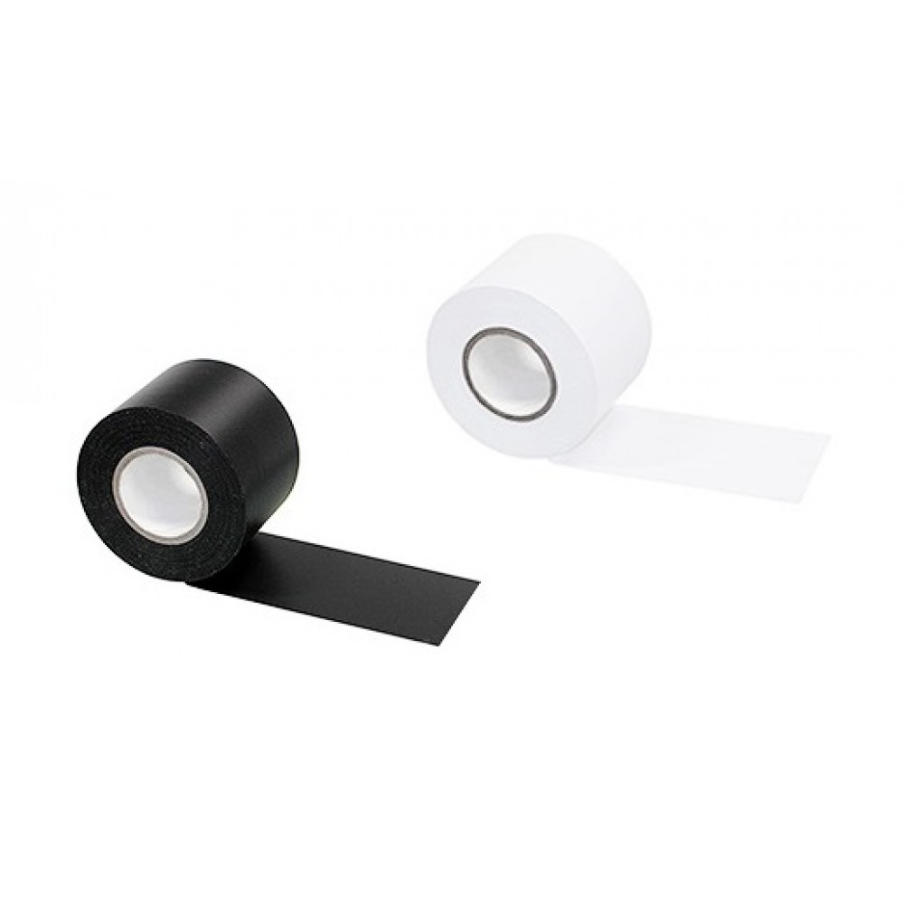 KIT 20pz NASTRO IN PVC 25m x 50mm BIANCO O NERO OPACO PER TAPPETI DANZA IDEALE PER SCUOLE DI BALLO E COMPAGNIE DI DANZA BALLETTO