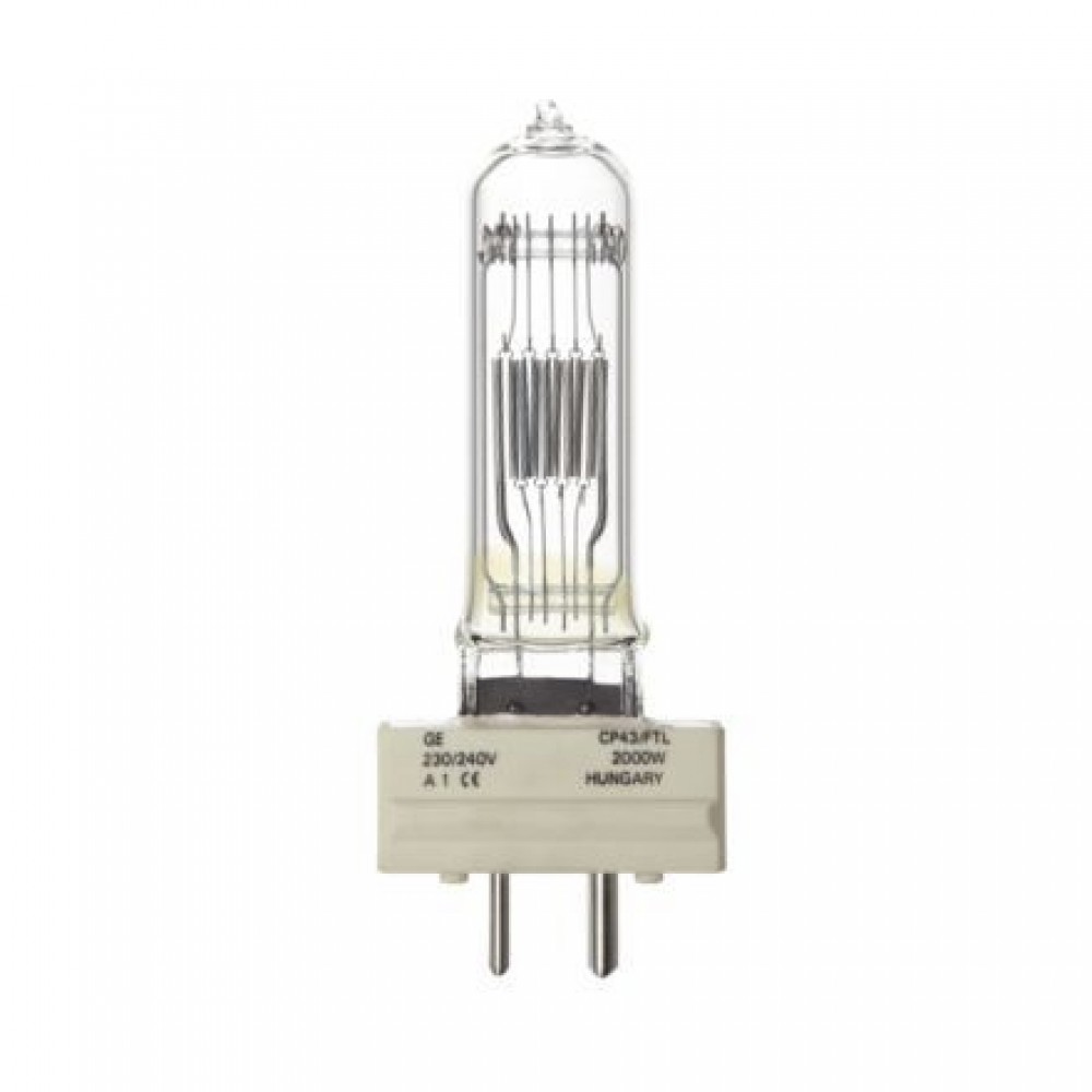 Lampada GE CP43 2000W FTL 230-240V GY16 - 88533