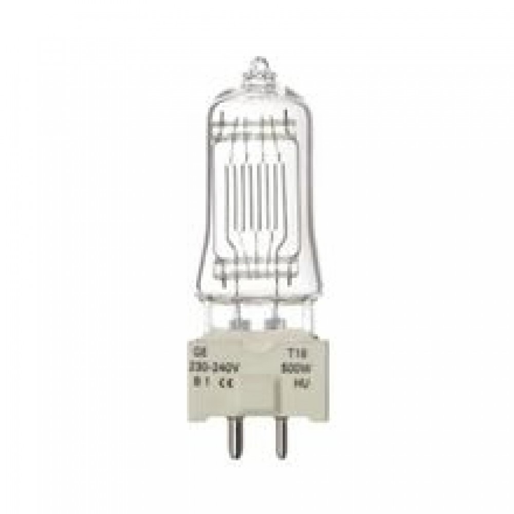 Lampada GE T18 GCW 230-240V 500W GY9.5 - 88465