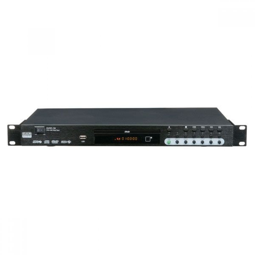 LETTORE DVD USB DA INSTALLAZIONE RACK 1U DAPAUDIO DAP DVMP-150 D1132