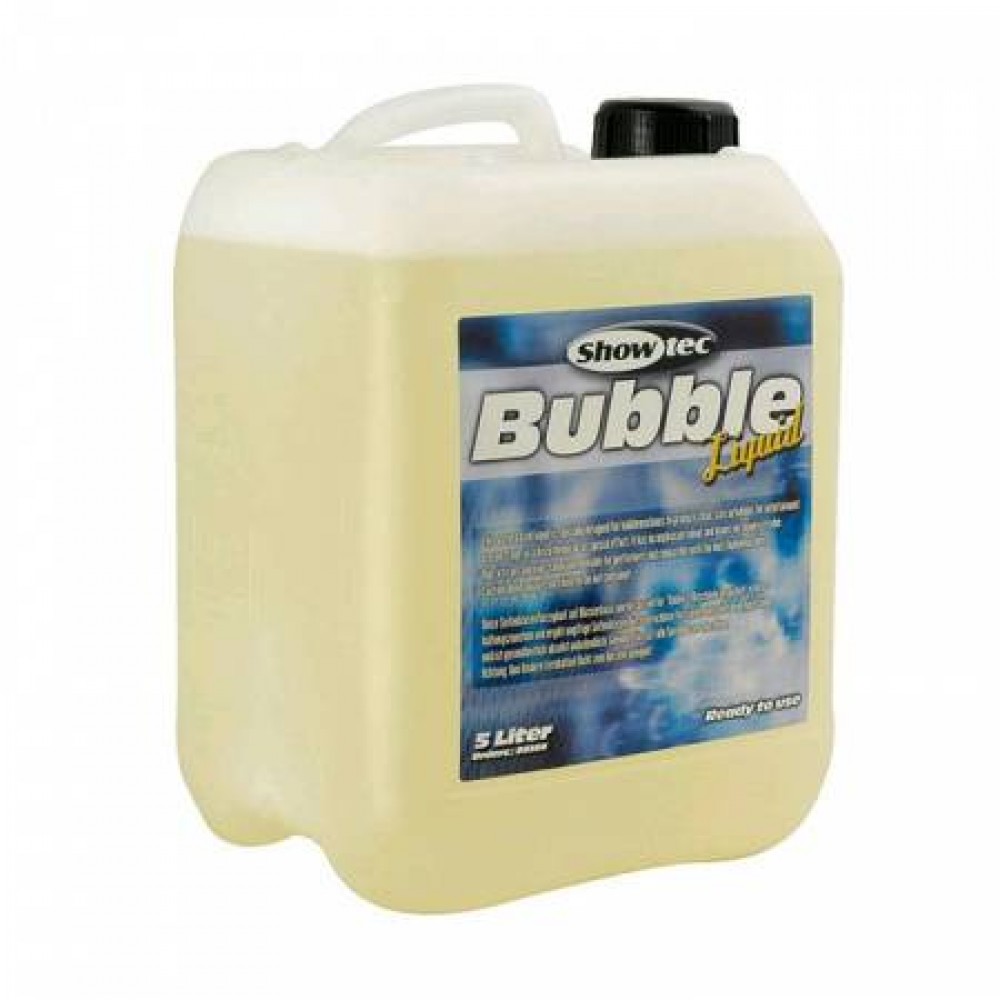 LIQUIDO CONCENTRATO PER MACCHINA BOLLE SHOWTEC 5L 80356