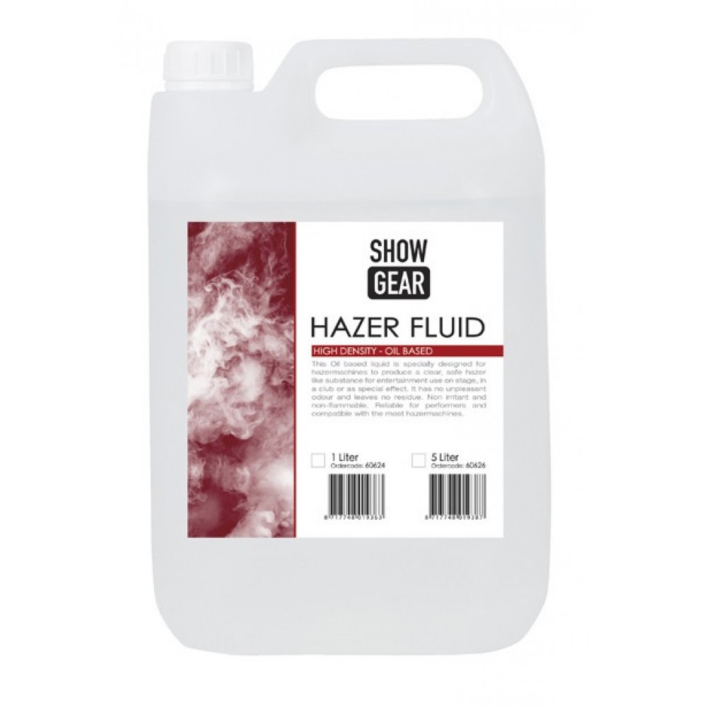 Liquido nebbia Hazer Showtec 5L 60626