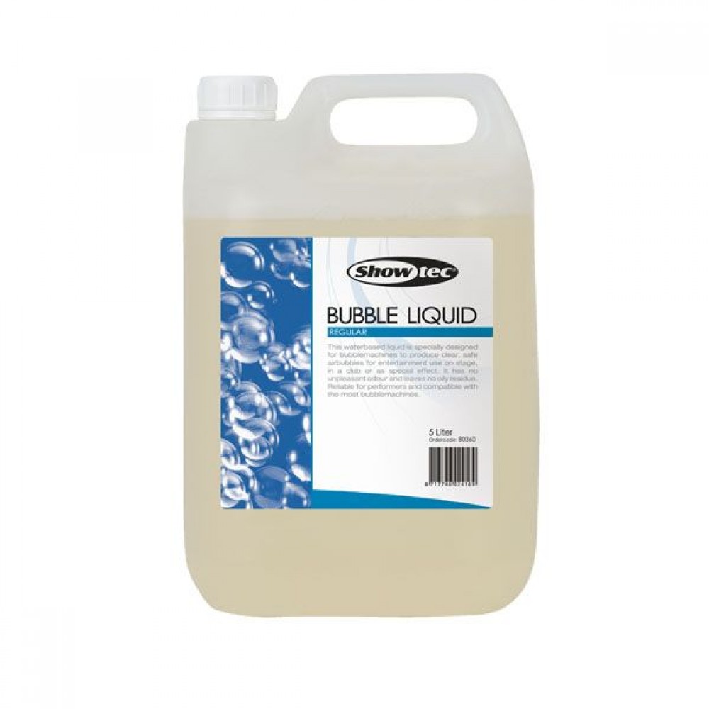 LIQUIDO PER MACCHINA BOLLE SHOWTEC PRONTO USO 5L 80360