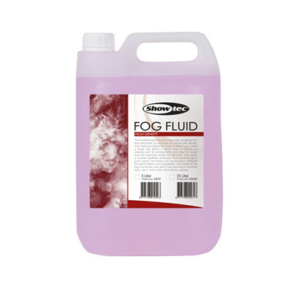 LIQUIDO PER MACCHINA FUMO  EXTRA DENSO 5L SHOWTEC 60637