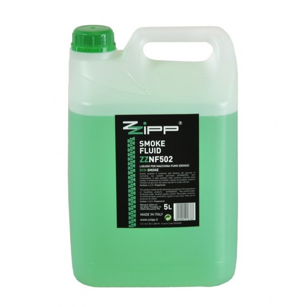 LIQUIDO ZZIPP DENSO 5L PER MACCHINA FUMO ZZNF502