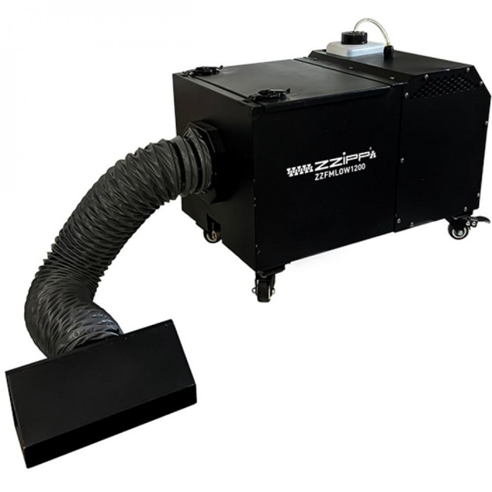 Macchina Fumo Denso Basso ZZIPP 1200W Macchina Fumo Basso Denso che Rimane a Terra Low fog machine