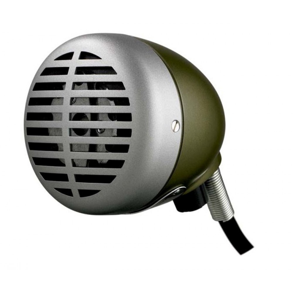 Microfono SHURE 520DX Green Bullet - Per Armonica a Bocca
