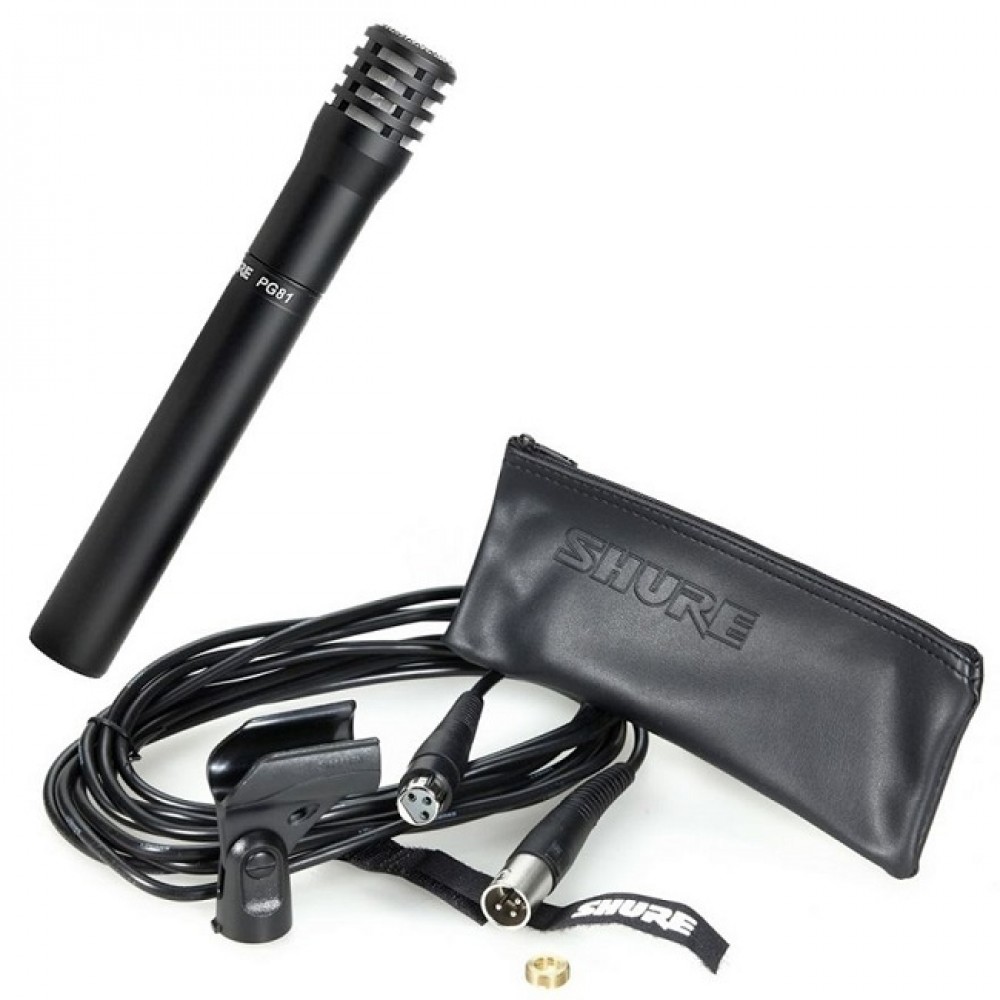 Microfono Shure PG81 XLR Cardioide a Condensatore