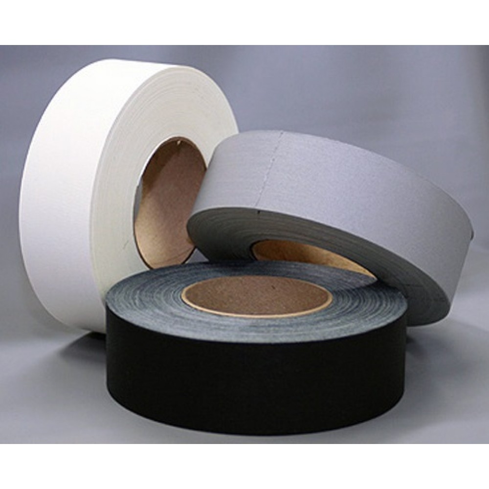 NASTRO GAFFA TAPE TELATO OPACO - BIANCO 55m x 50mm