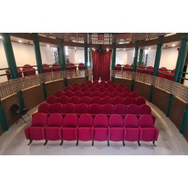 Poltrona per teatro sedia seduta cinema sala convegni