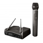 PROEL MICROFONO PALMARE A GELATO VHF WIRELESS PER KARAOKE CANTO - WM100M