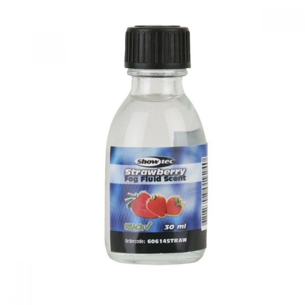 Showtec Fog Fluid Scent Fragranza Profumo Liquido per effetto nebbia Fragola 30ml