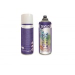 Spray acrilico bomboletta colore vernice professionale nero opaco 400ml