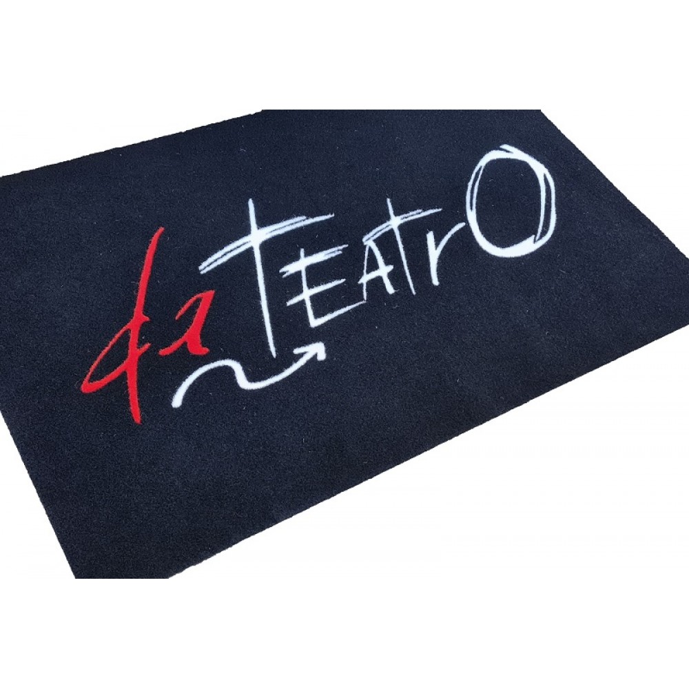Tappeto Zerbino Intarsiato a Mano in Cocco Naturale o Sintetico con Logo Personalizzato Zerbino Riccio Per Barche Asciugapassi Vari Colori