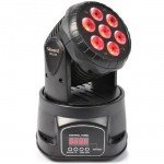 TESTA MOBILE BEAMZ MHL74 Mini Moving Head Wash 7x 10W 4-in-1 LED DMX 12CH - 150518